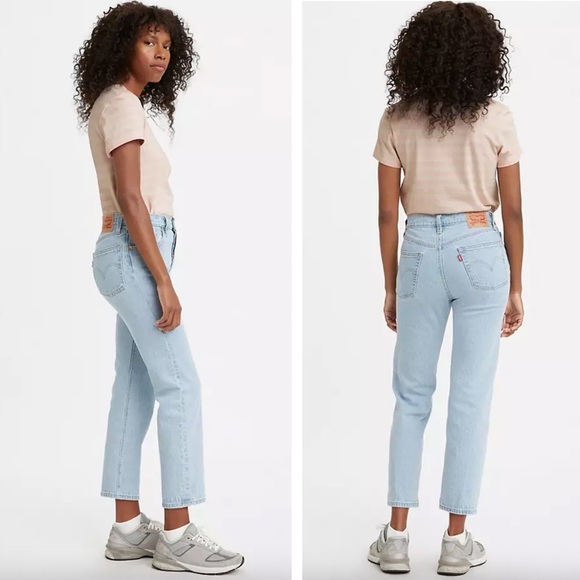 Levi's - 501 Crop Jeans - Samba Blues - Blue - Picture 2 of 11